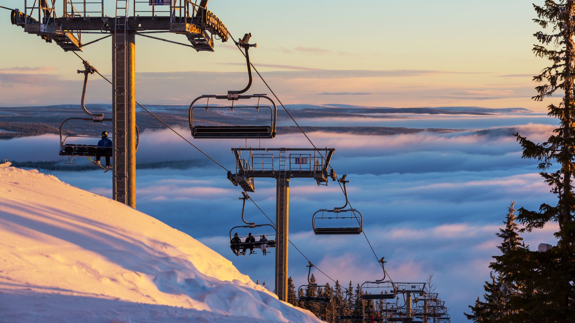Skiing